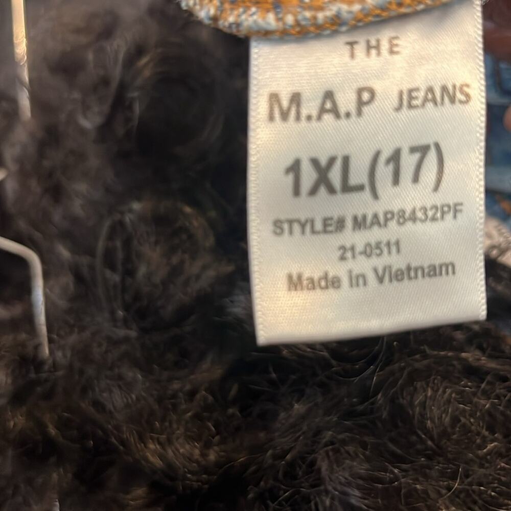 🎉Most Attractive People stylish lace up jeans! Sz 1X - Picture 8 of 8